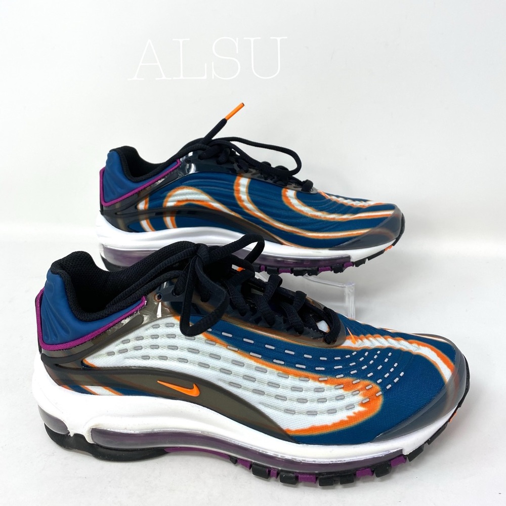 💖MEGA SALE💖 Nike Air Max Deluxe GS Cool Grey k/W AUTHENTIC Size 8 AR0115 002 - Picture 6 of 8